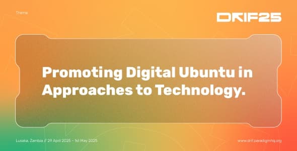 Promoting Digital Ubuntu in Approaches to Technology